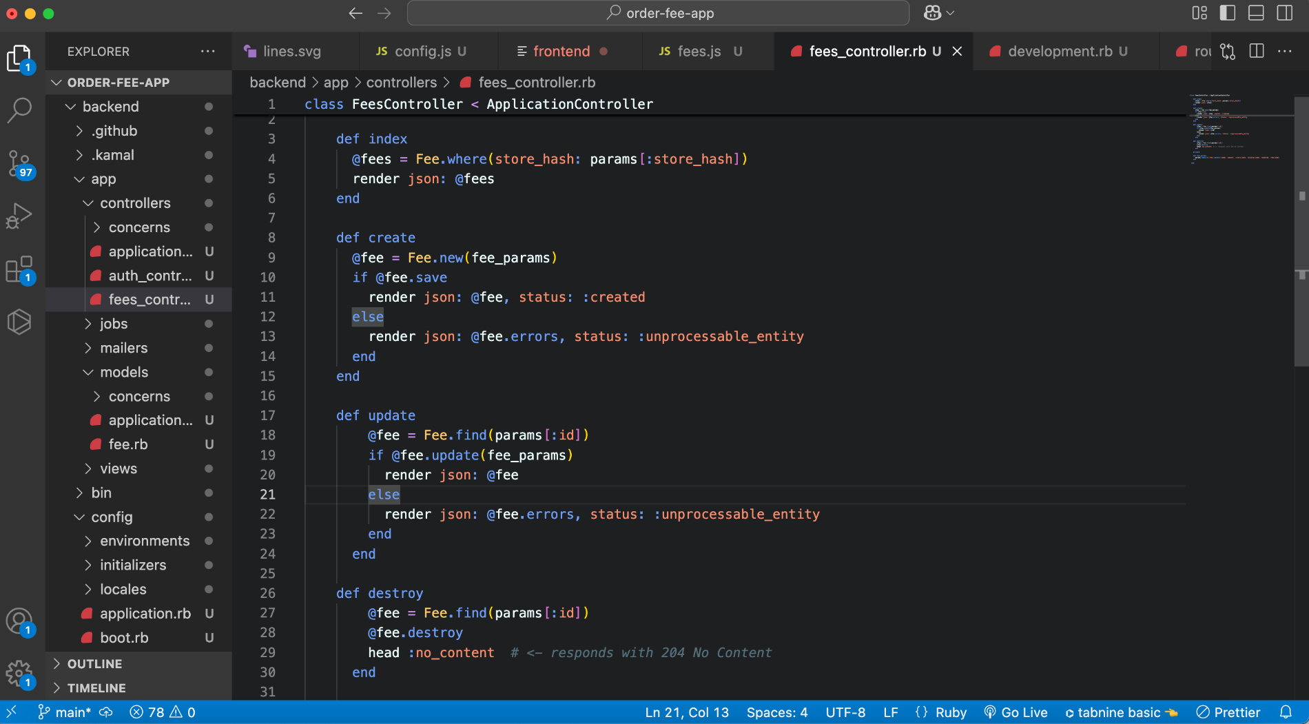 Code editor image